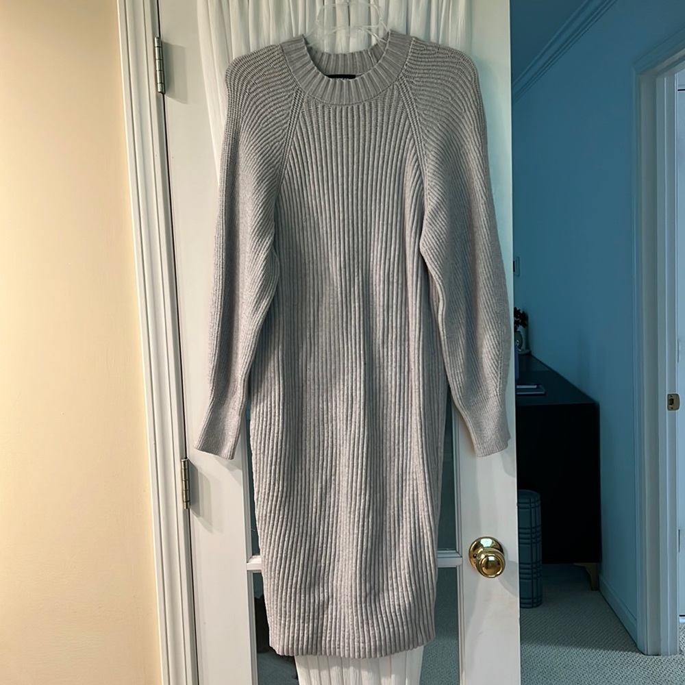 Express midi length sweater dress, size S.